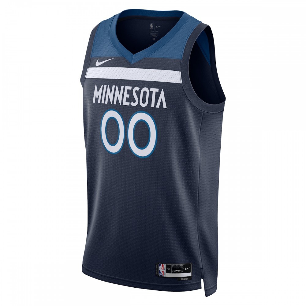 Minnesota Timberwolves Unisex 2022/23 Swingman Custom Jersey Navy - Icon Edition-Pro Kit Vault | Brand New 26/27 Sports Jerseys